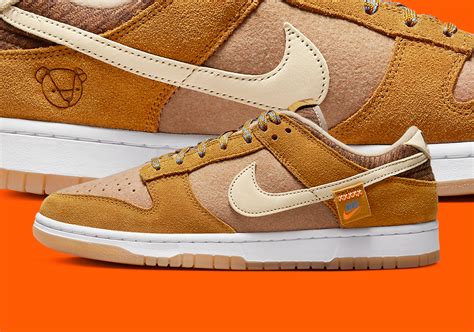 nike dunks teddy|Nike dunks low teddy bear.